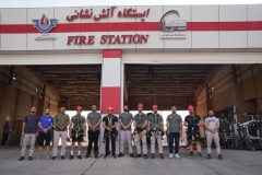 پالایش گاز هویزه مهارت کارکنان در عملیات ارتفاع را ارتقا داد