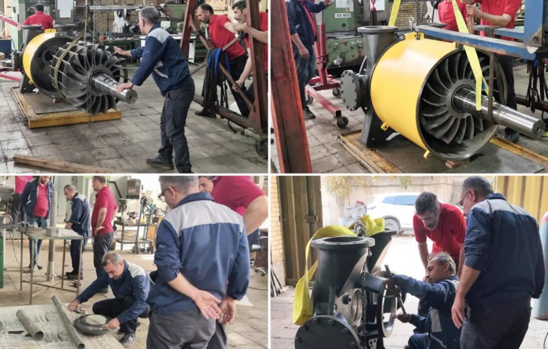 پروژه‌ای راهبردی در دل تحریم‌ها؛ بومی‌سازی کامل وکیوم‌پمپ برند زیمنس از تجهیزات حساس واحدهای شیمیایی پتروشیمی شهید تندگویان