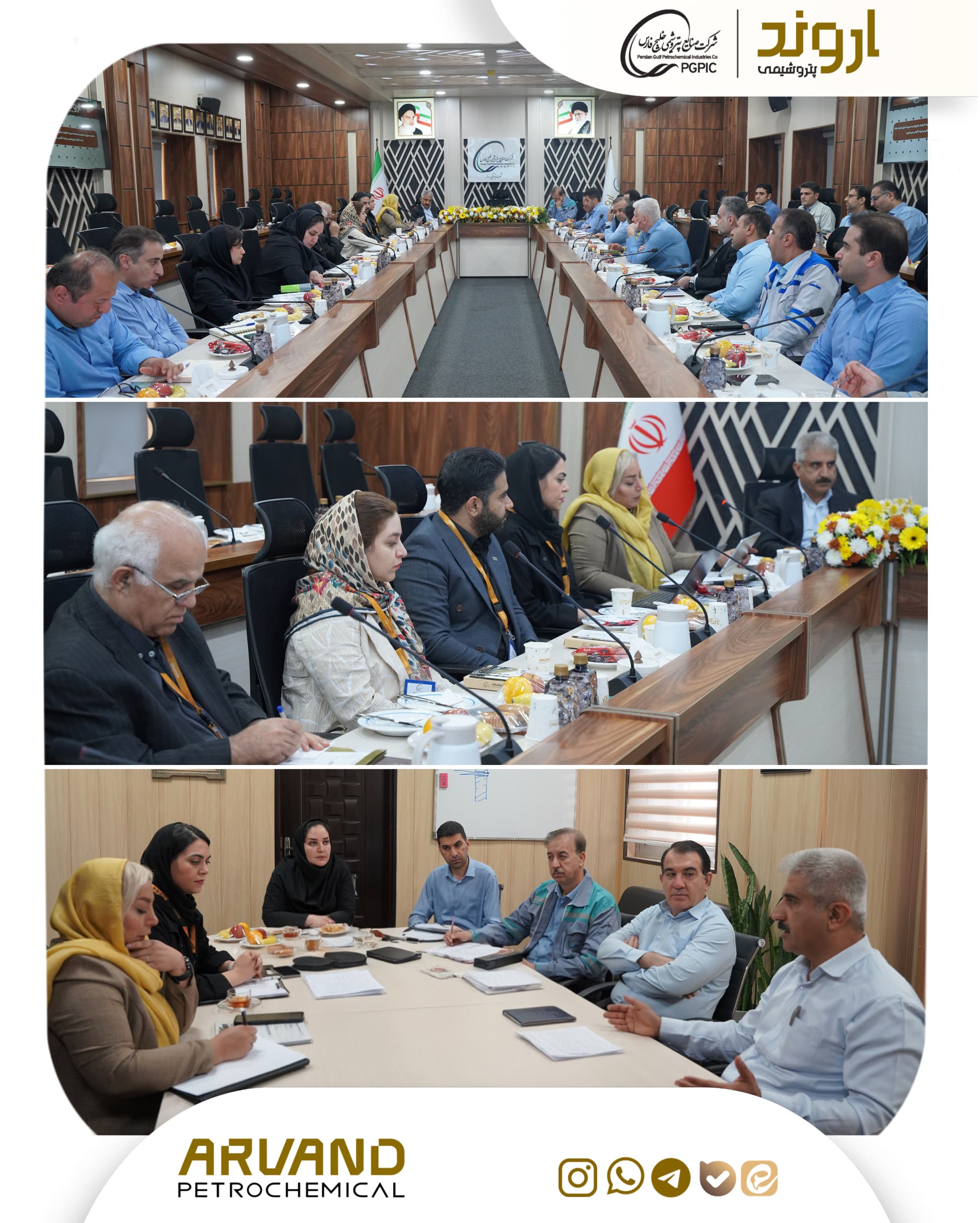 آغاز ممیزی مراقبتی گواهی‌نامه‌های بین‌المللی در پتروشیمی اروند با حضور ممیزان نمایندگی IMQ ایتالیا