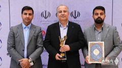 تندیس زرین چهره‌های نامی صنعت و اقتصاد بر دستان مدیرعامل پتروشیمی فن‌آوران