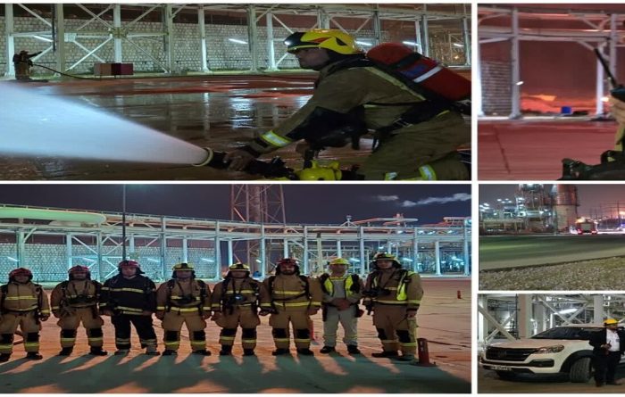 تجلی آمادگی و مسئولیت‌پذیری در واحد شیرین سازی پتروشیمی بوشهر