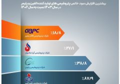 شرکت پتروشیمی مارون در صدر جدول پتروشیمی‌های پلیمری در سال ۱۴۰۳