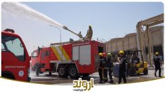 مانور عملیات آب رسانی به ماشین های آتش نشانی در زمان قطع منابع آب از شرکت تامین کننده تیرماه ۱۴۰۴