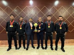 قهرمانی تیم تیراندازی و درخشش تیم های دو و میدانی و شطرنج پارس در رقابت های شیراز