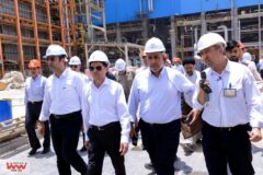 گزارش تصویری بازدید معاون وزیر نفت و مدیرعامل شرکت ملی صنایع پتروشیمی از پتروشیمی بوشهر